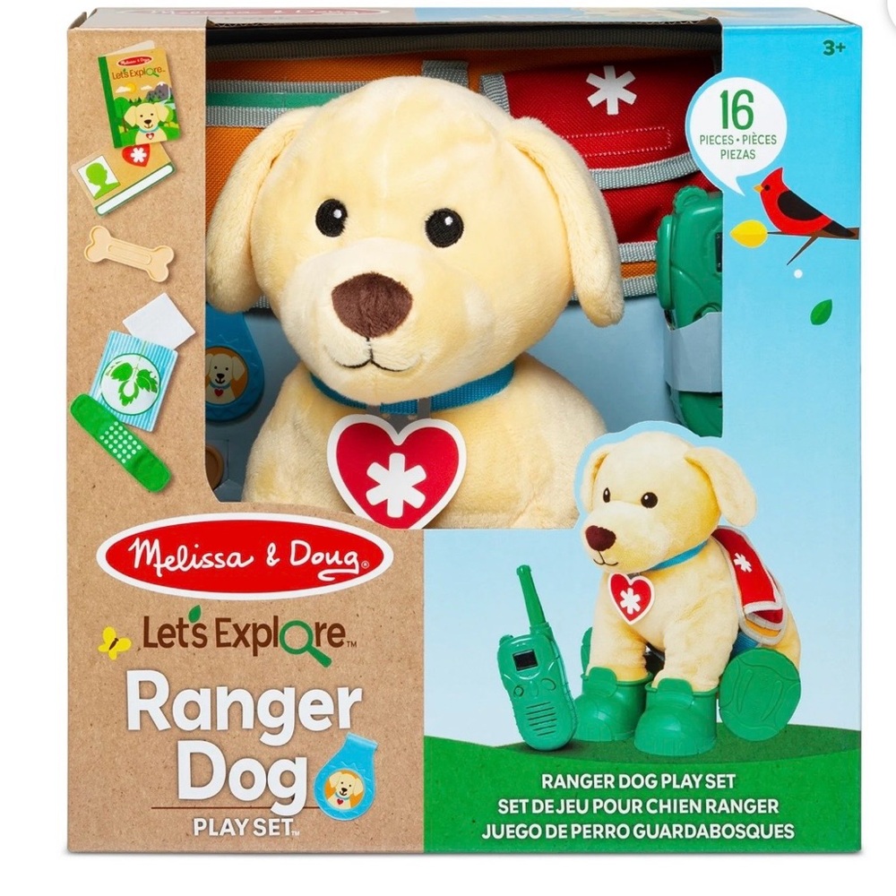 Melissa & Doug Let's Explore Ranger Dog Set